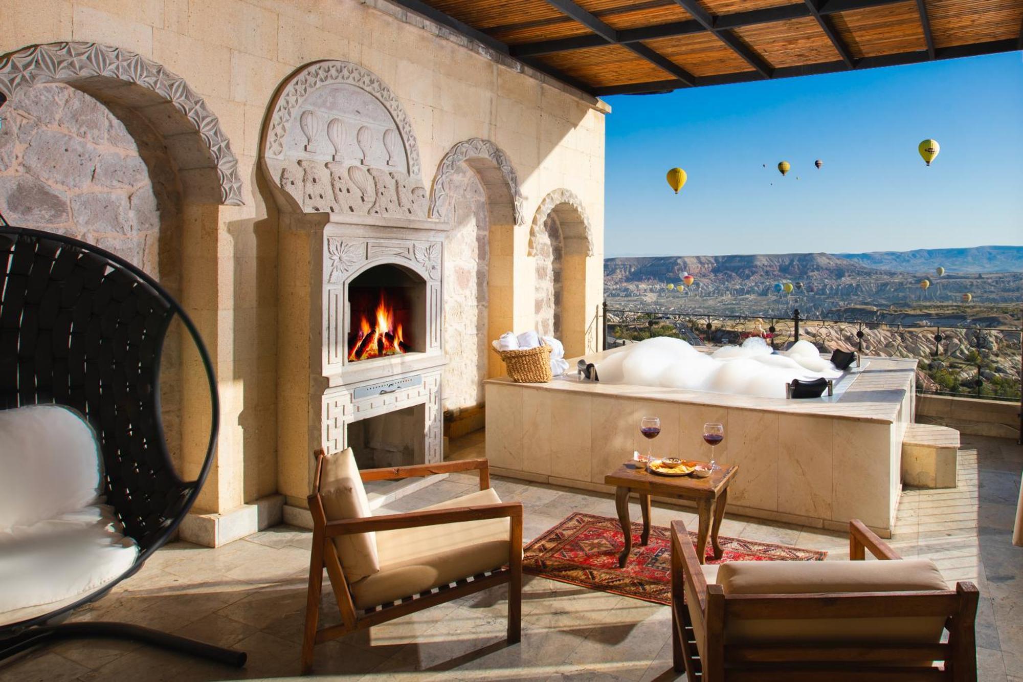 אוצ'יסר Simera In Cappadocia - Special Class - Best View Rooftop מראה חיצוני תמונה